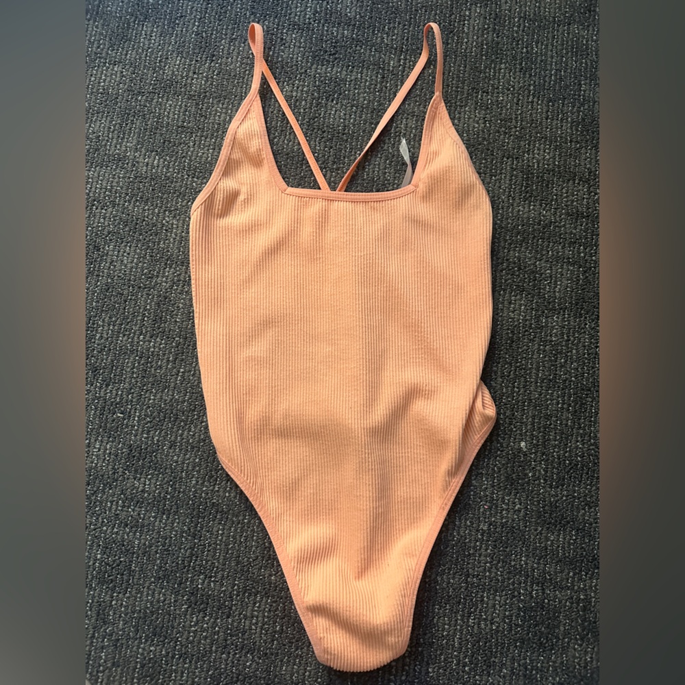 Orange Urban outfitters body suit